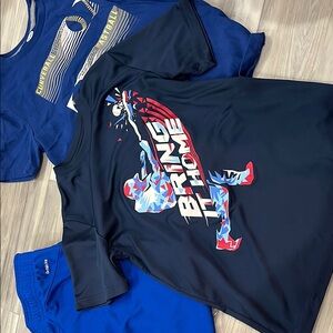 Blue athletic boys 10-12 bundle